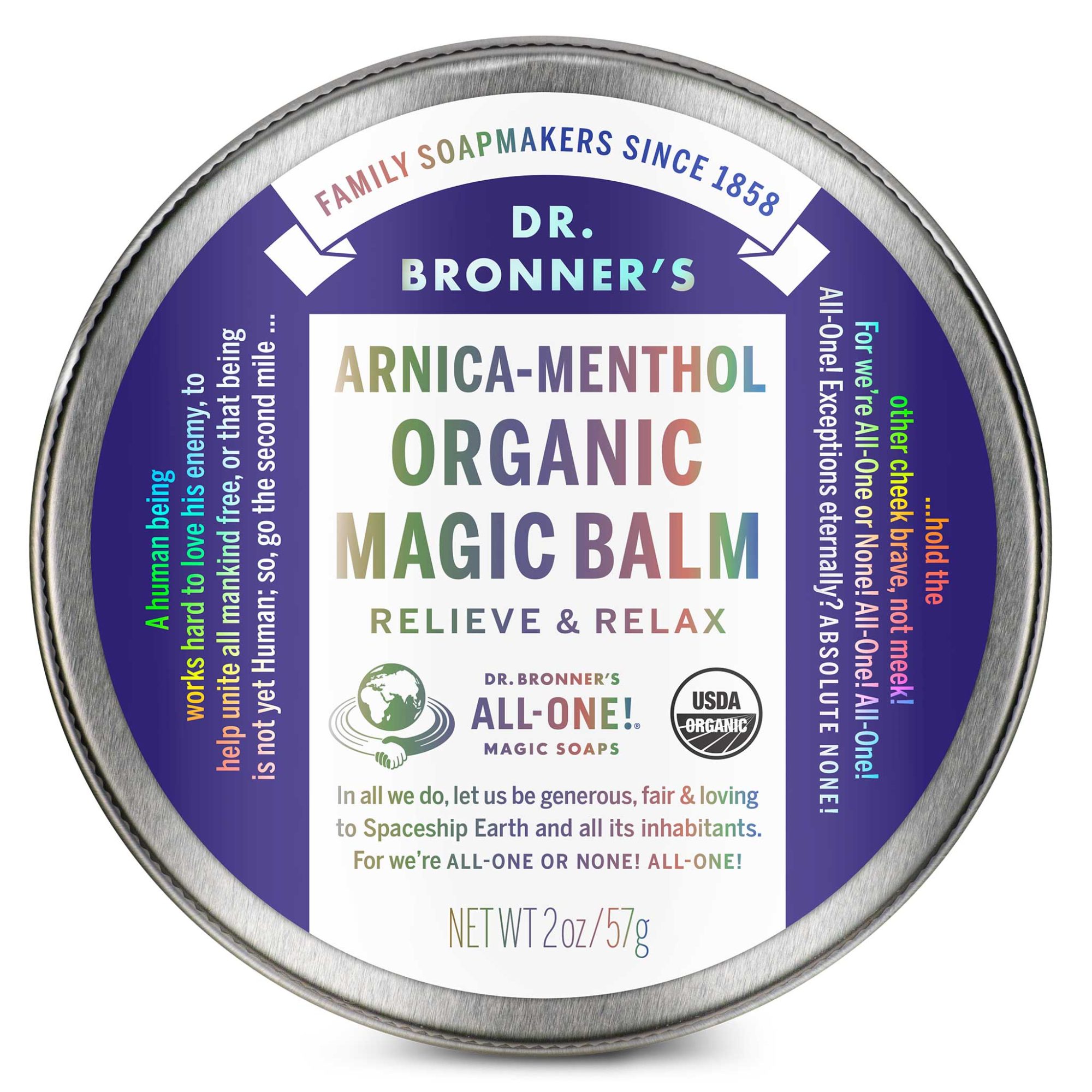 ARNICA-MENTHOL ORGANIC MAGIC BALM