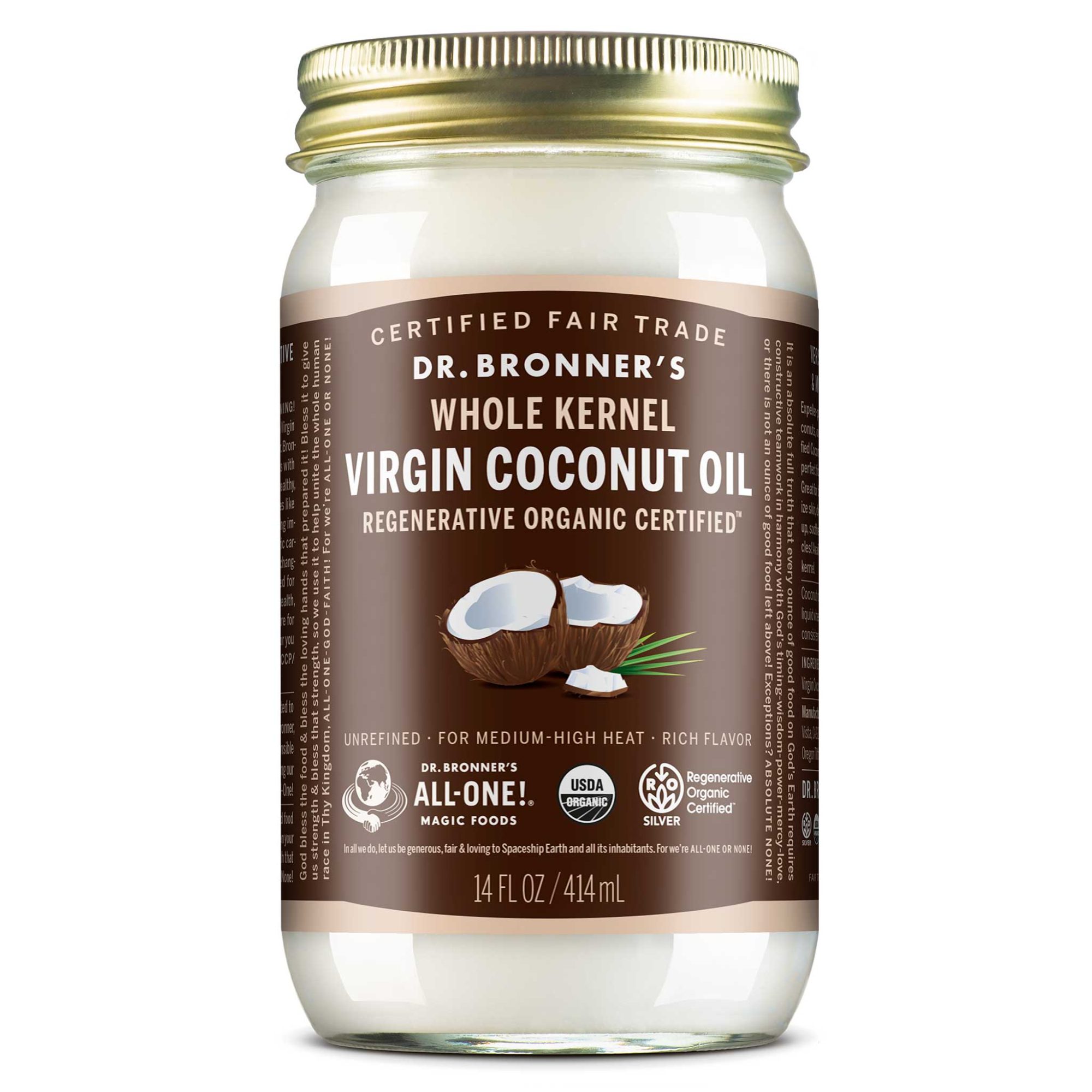 WHOLE KERNEL VIRGIN COCONUT OIL